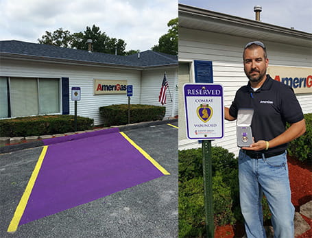 Purple Heart Parking