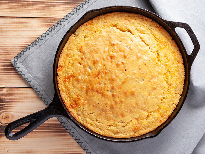 Bacon Cheddar Cornbread