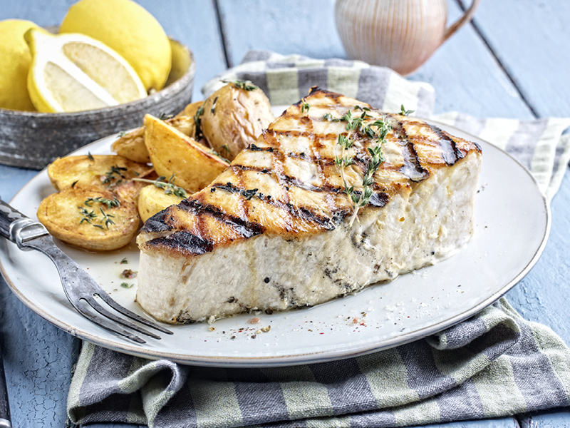 Grilled Citrus Swordfish