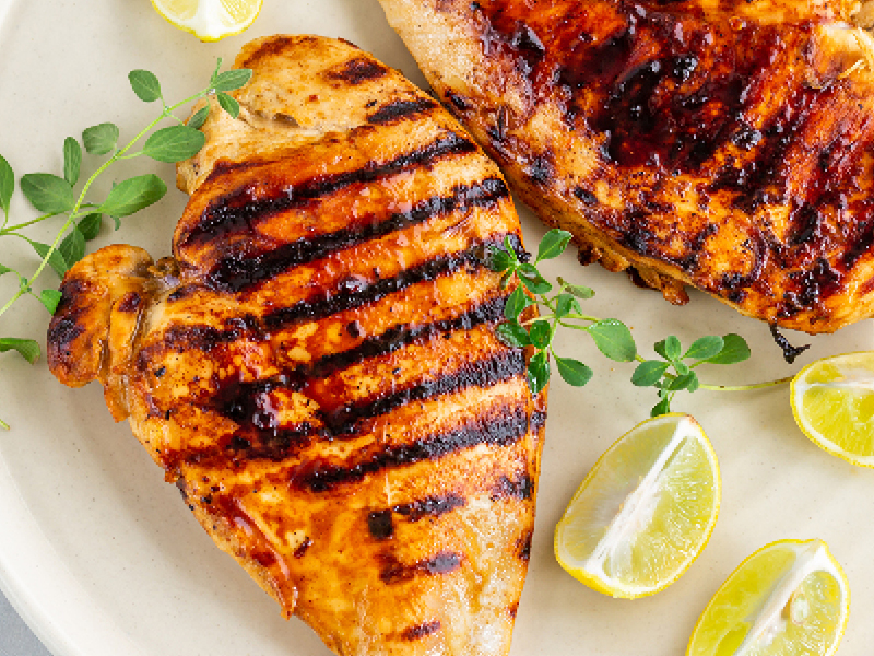 Grilled Curried Chicken