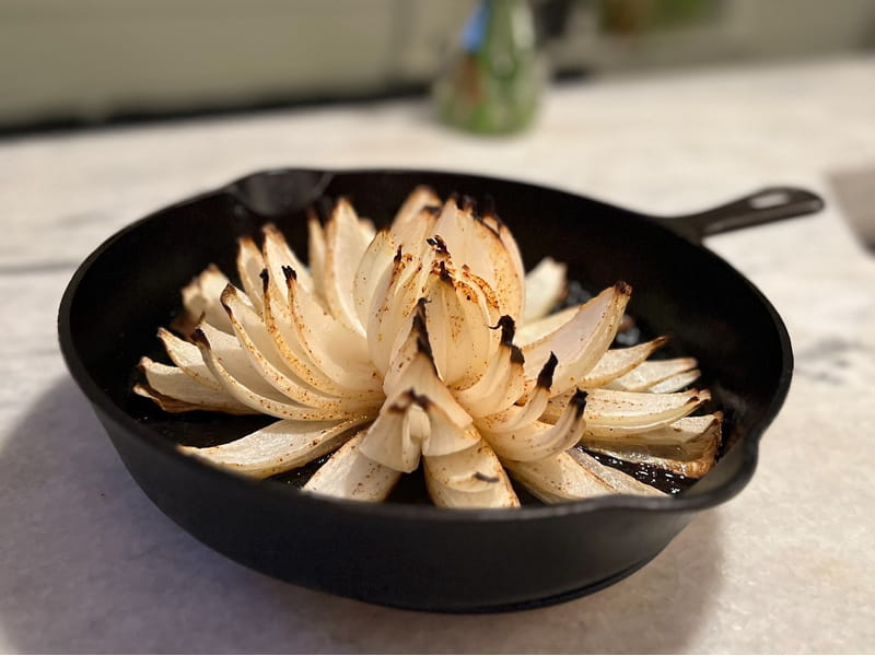 Grilled Onion Blossom Recipe