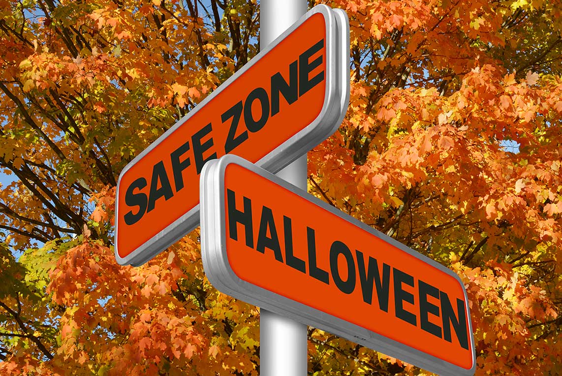 Halloween Safety Sign