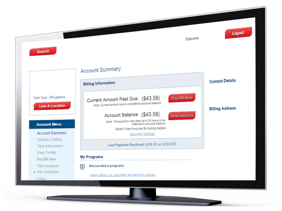 amerigas online bill pay