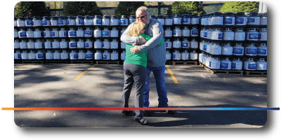 AmeriGas lends a helping hand to the local community affected by Hurricane Helene