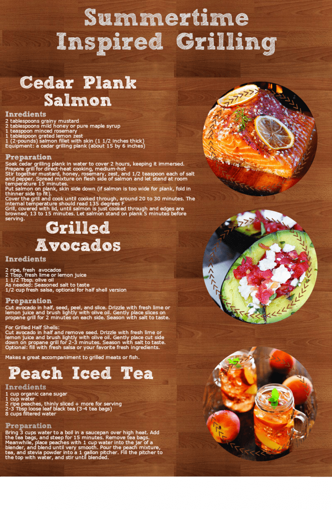 Summertime Inspired Grilling