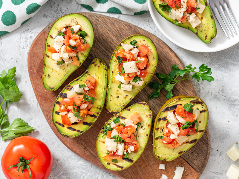 Grilled Stuffed Avocado