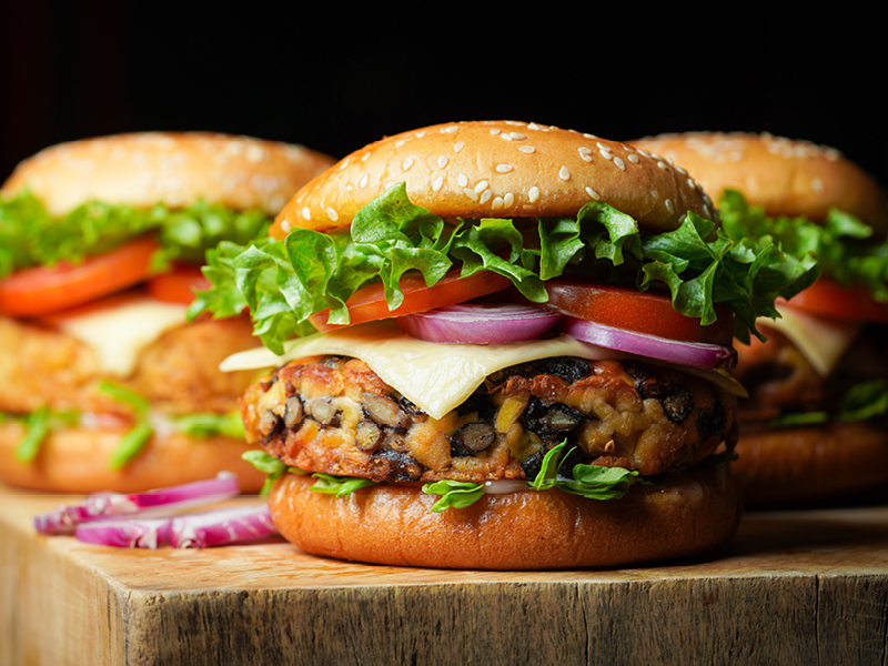 Tempeh Bean Burger