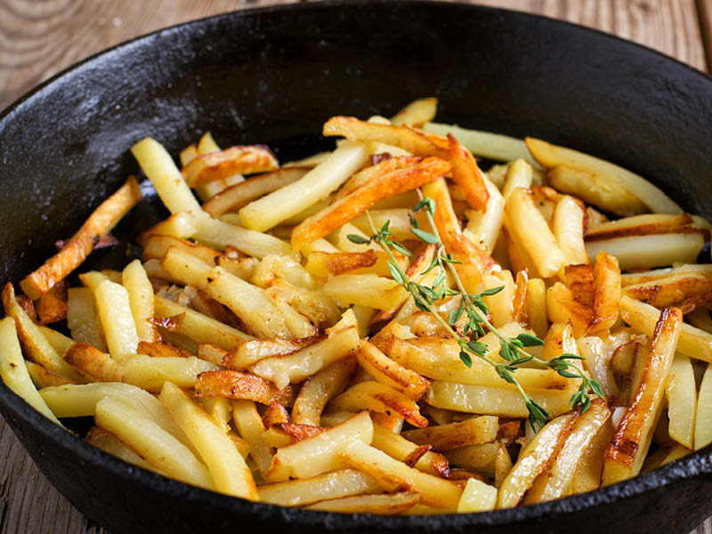 Grilled French Fries