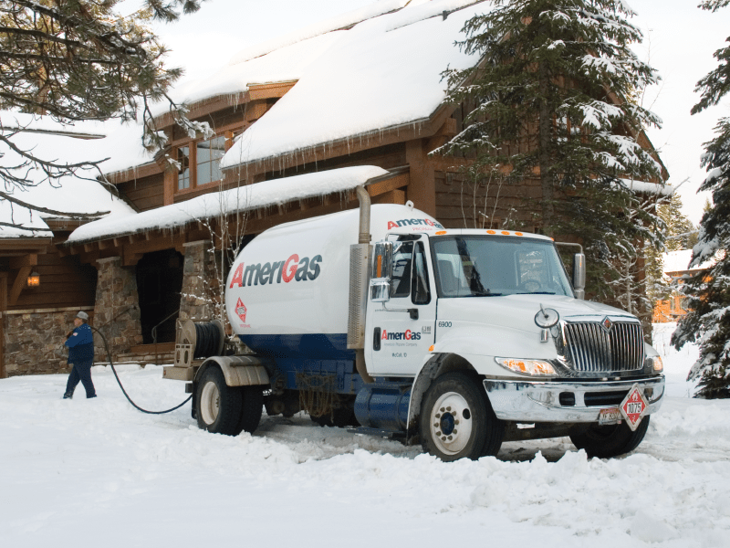 Prepare your home's propane tank for winter weather