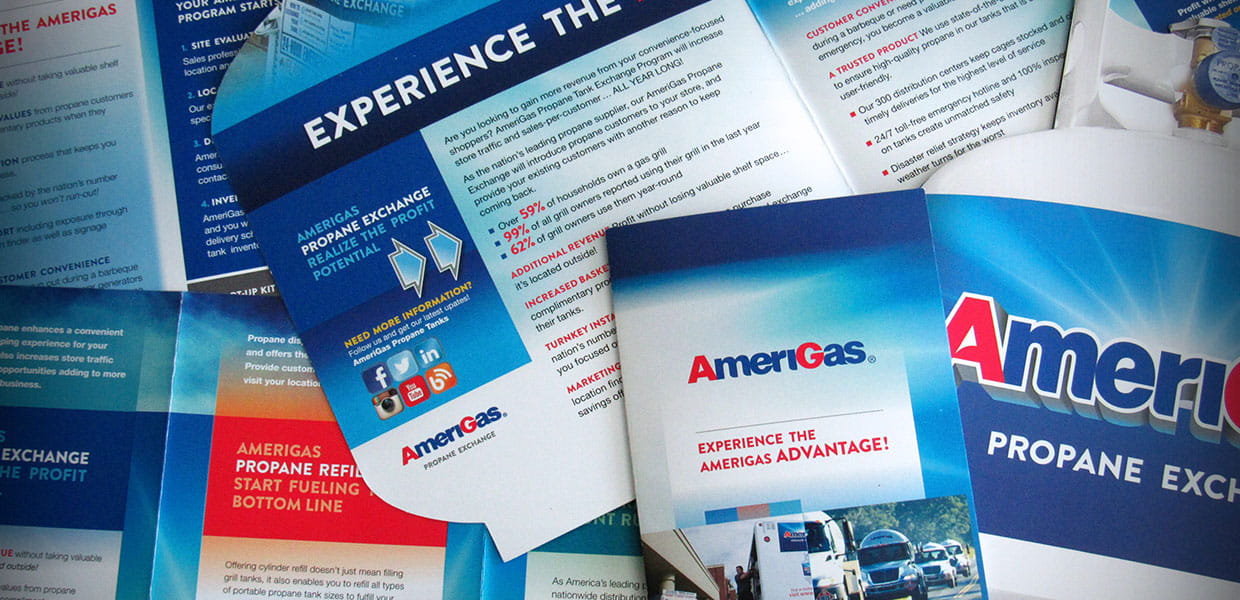 AmeriGas propane labels.